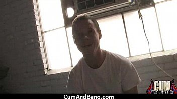 Swallowing sperm makes her horny 24