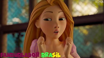 Rapunzel blowjob dubbed pt br