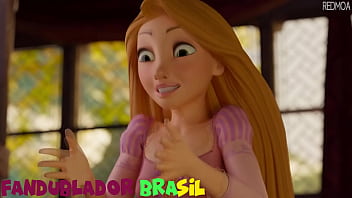 Rapunzel blowjob dubbed pt br