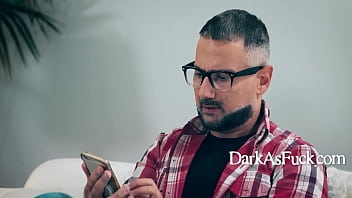 Step daughter blackmails me into fucking him