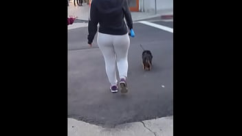 Big booty walking