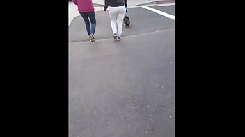 Big booty walking