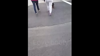 Big booty walking