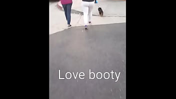 Big booty walking