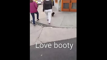 Big booty walking