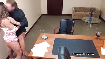 Latina soccer mom bends over for teachers hard dick