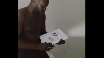 Drawing myself cuddling for free while wearing angel and devil halloween costume 4