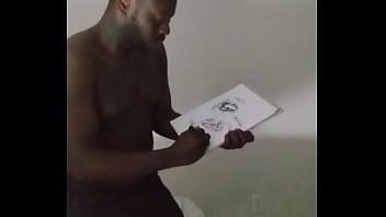 Drawing myself cuddling for free while wearing angel and devil halloween costume 4