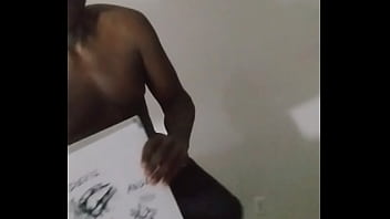 Drawing myself cuddling for free while wearing angel and devil halloween costume 4