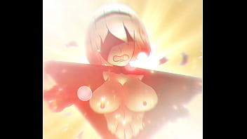 2b shows her tits in an epic manner