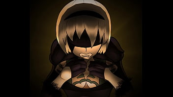 2b shows her tits in an epic manner