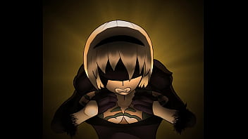 2b shows her tits in an epic manner