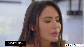 Vixenplus busty brunette creampied