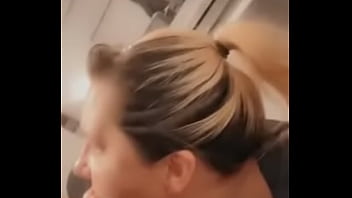 White girl gives hot blowjob