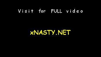 Nasty chick shows off