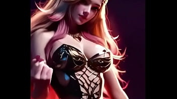 Ahri's passionate dance sistar give it to me