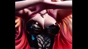 Ahri's passionate dance sistar give it to me