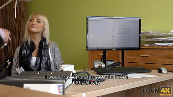 Loan4k needing cash makes the sexy babe get naked and have some fun