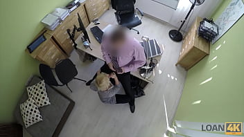 Loan4k needing cash makes the sexy babe get naked and have some fun