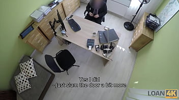 Loan4k needing cash makes the sexy babe get naked and have some fun