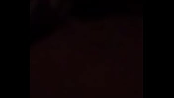 Playing with vibrator in dark