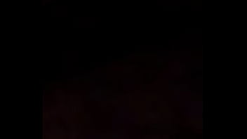 Playing with vibrator in dark