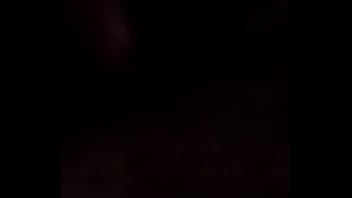 Playing with vibrator in dark