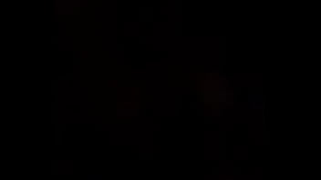 Playing with vibrator in dark