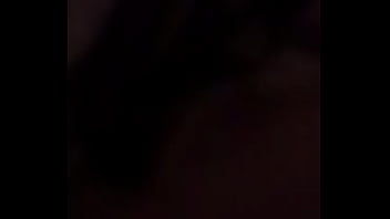 Playing with vibrator in dark