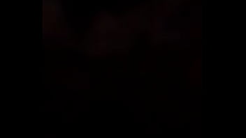 Playing with vibrator in dark