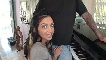 Stephanie kane is only 18 but is ready for a stiff dick