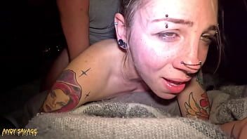 Emo girl from tinder sucks cock and gets fucked