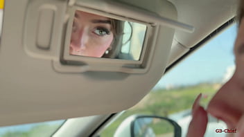 Sexy young skinny student girl fucked by older guy outdoor 4k