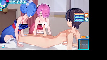 Zero rem and ram hot sex with master
