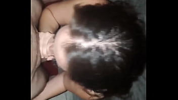 Asain milf sucks dick