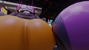 Remaster of "overwatch girls in the club"