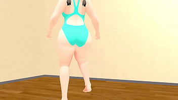 きょう　ぽっちゃりメガネ女子のエ〇すぎるダンス【シャッフルダンス】