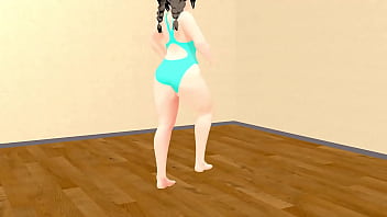 きょう　ぽっちゃりメガネ女子のエ〇すぎるダンス【シャッフルダンス】