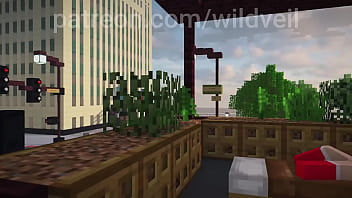 Minecraft sex scene steve x hooker animation