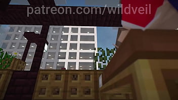 Minecraft sex scene steve x hooker animation