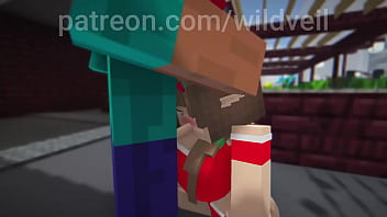 Minecraft sex scene steve x hooker animation