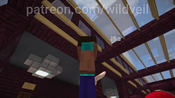 Minecraft sex scene steve x hooker animation Minecraft sex scene steve x hooker animation