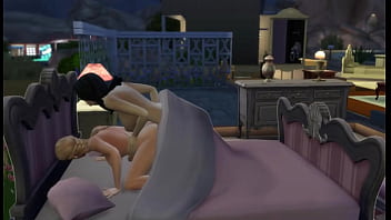 2 bisexual with dildo in sims4