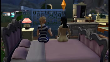 2 bisexual with dildo in sims4