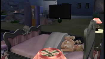 2 bisexual with dildo in sims4