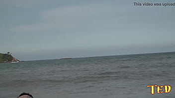 Por trás das cameras na gravação na ilha