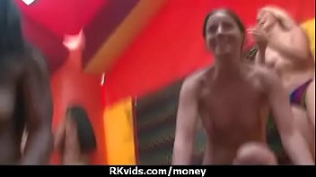 Amateur girl likes to suck cock for cash 4