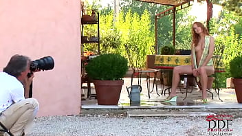 Outdoors strip session