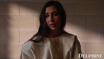 Delphine films the mental patient