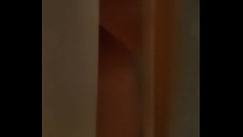 Caught big tits girl in bathroom